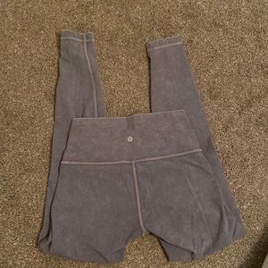 Light wash full length lululemon leggings